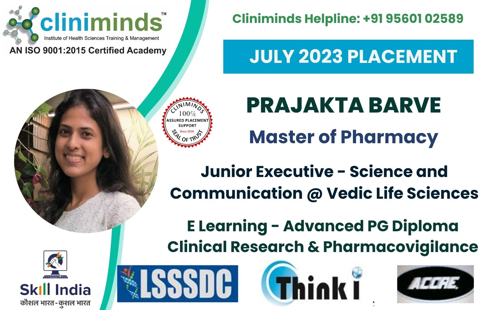 Cliniminds Drug Regulatory Affairs Placements